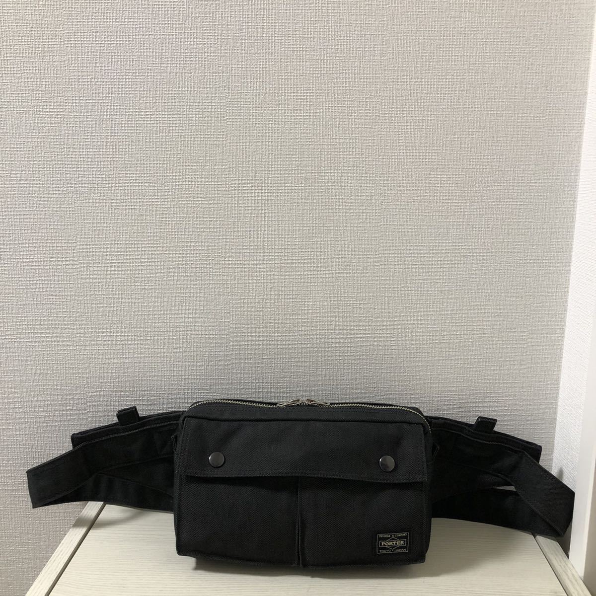 再値下げ】【美品】定価17，600円 PORTER ポーター ウエストバッグ