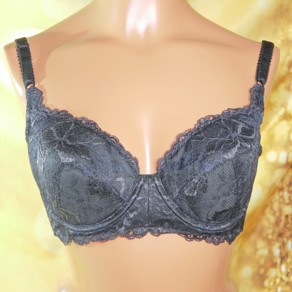 シャルレ パレッティ ブラ D80 2枚入★ ブラック 3/4カップ FA222 シャルレ パレッティ ブラ D80 2枚入☆ ブラック 3⁄4カップ FA222