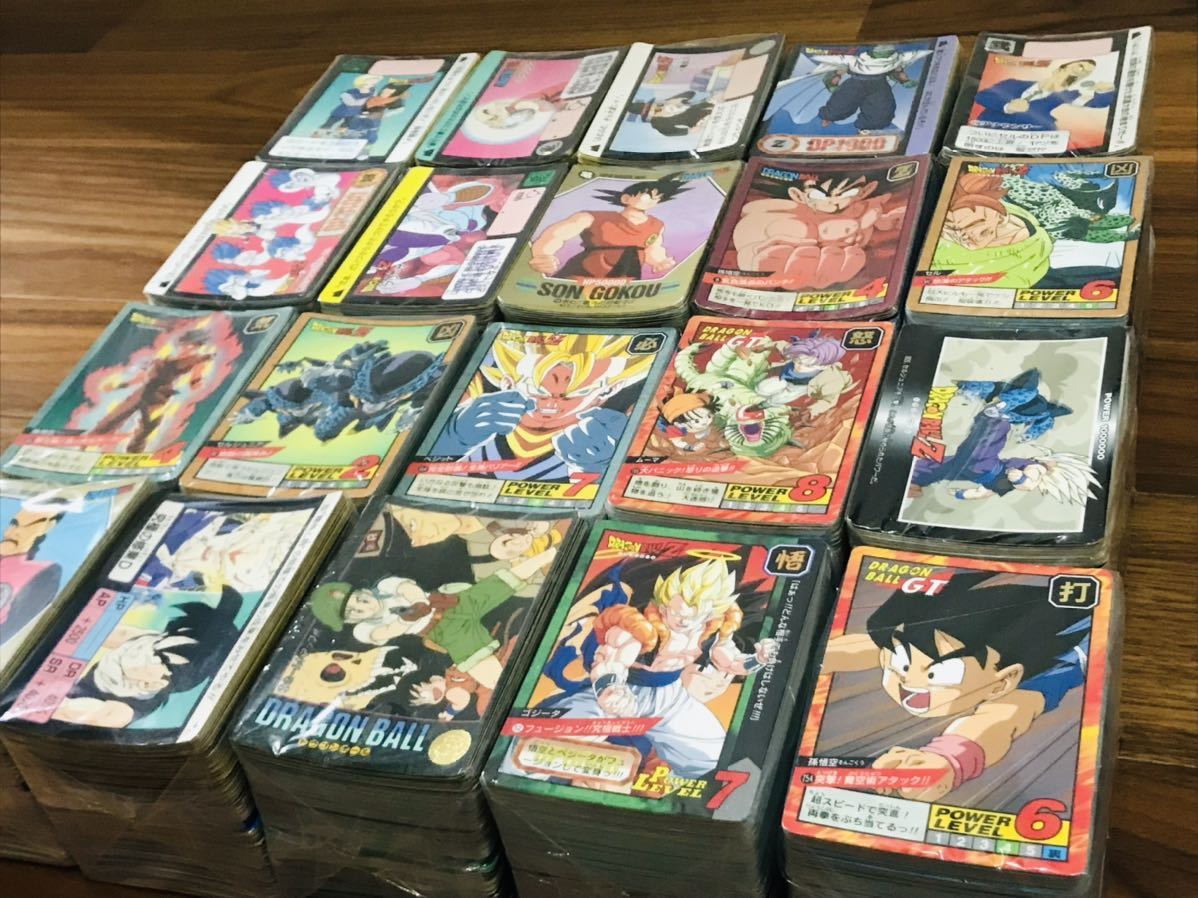 ドラゴンボールカードダス 超大量 3000枚 まとめ売り 本弾 アマダPP 