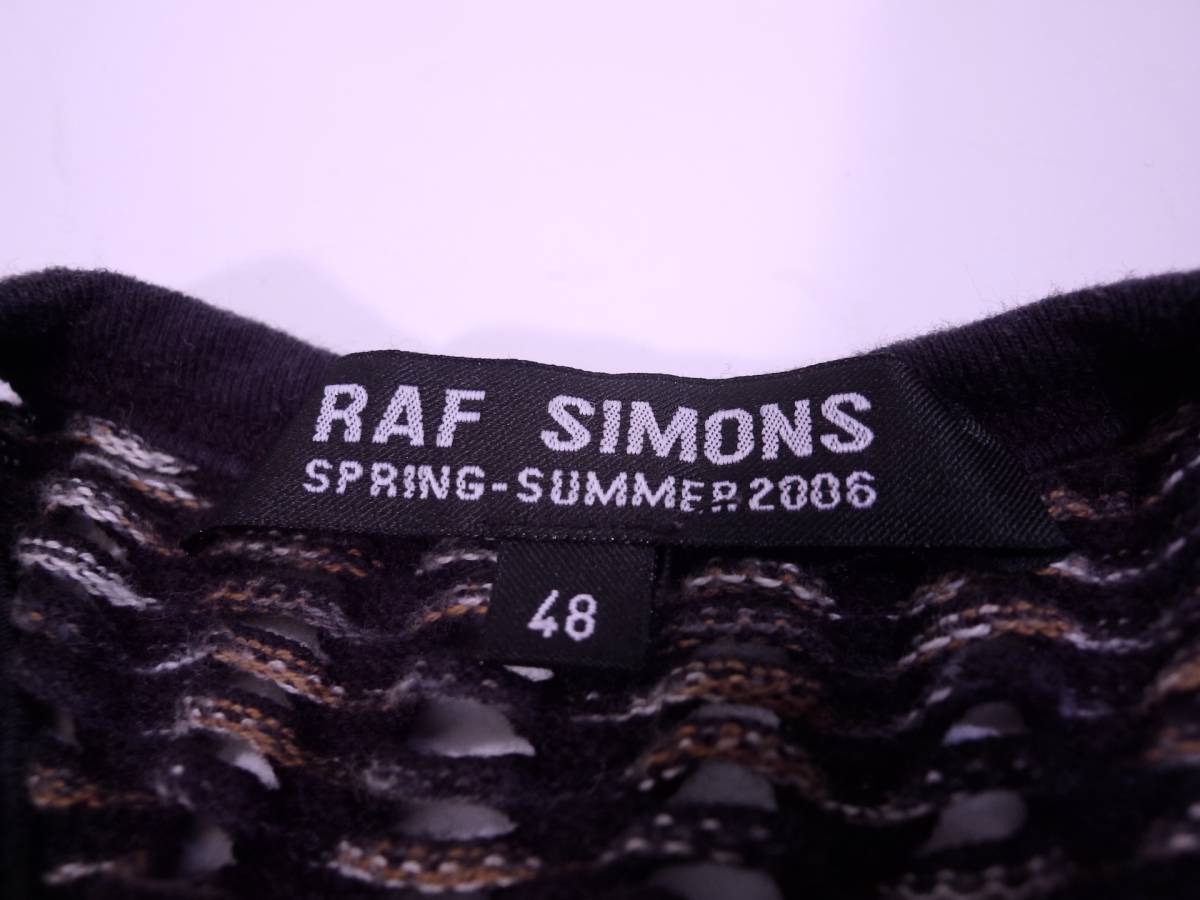 超希少RAF SIMONS 2006SS 即完売 エイリアンスキン レーザーカット 