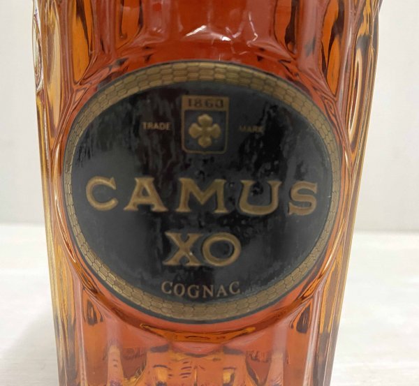 未開栓 古酒 ☆ CAMUS カミュ XO 1863 ロングネック 700ml 40% クリア