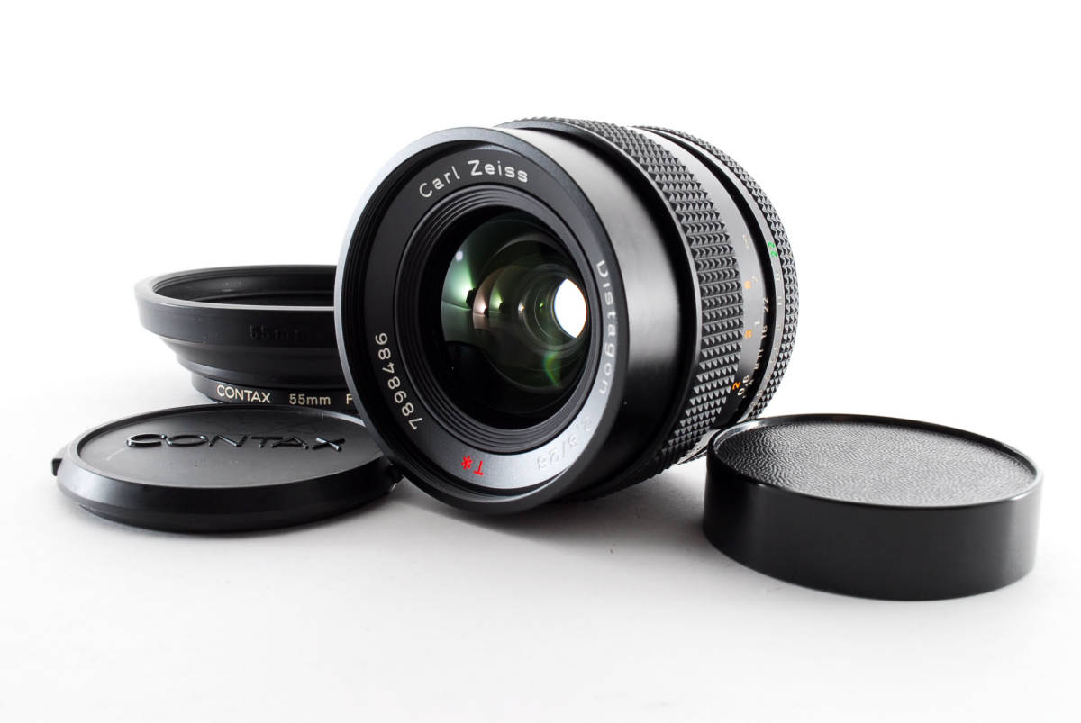 Contax Distagon T* 28mm F2.8 MMJ（NEAR MINT W p-filter] Contax 