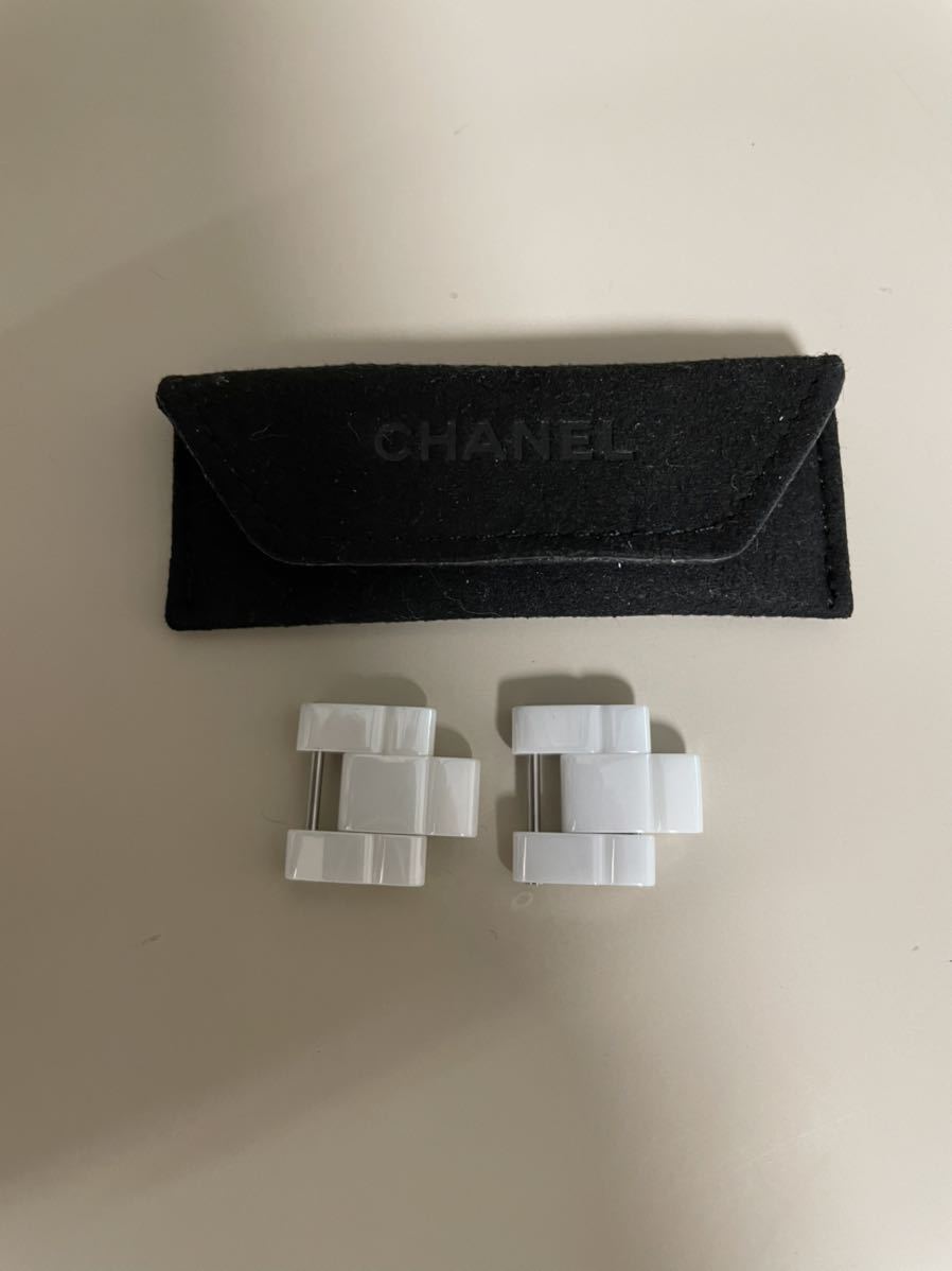 シャネル CHANEL J12 H0970 純正 コマ 1.5 38mm 41mm 幅17mm メンズ セラミック ホワイト 白 駒 パーツ