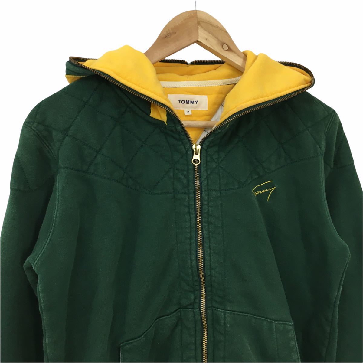 B138 TOMMY HILFIGER トミーヒルフィガー スウェット パーカー ジップ 