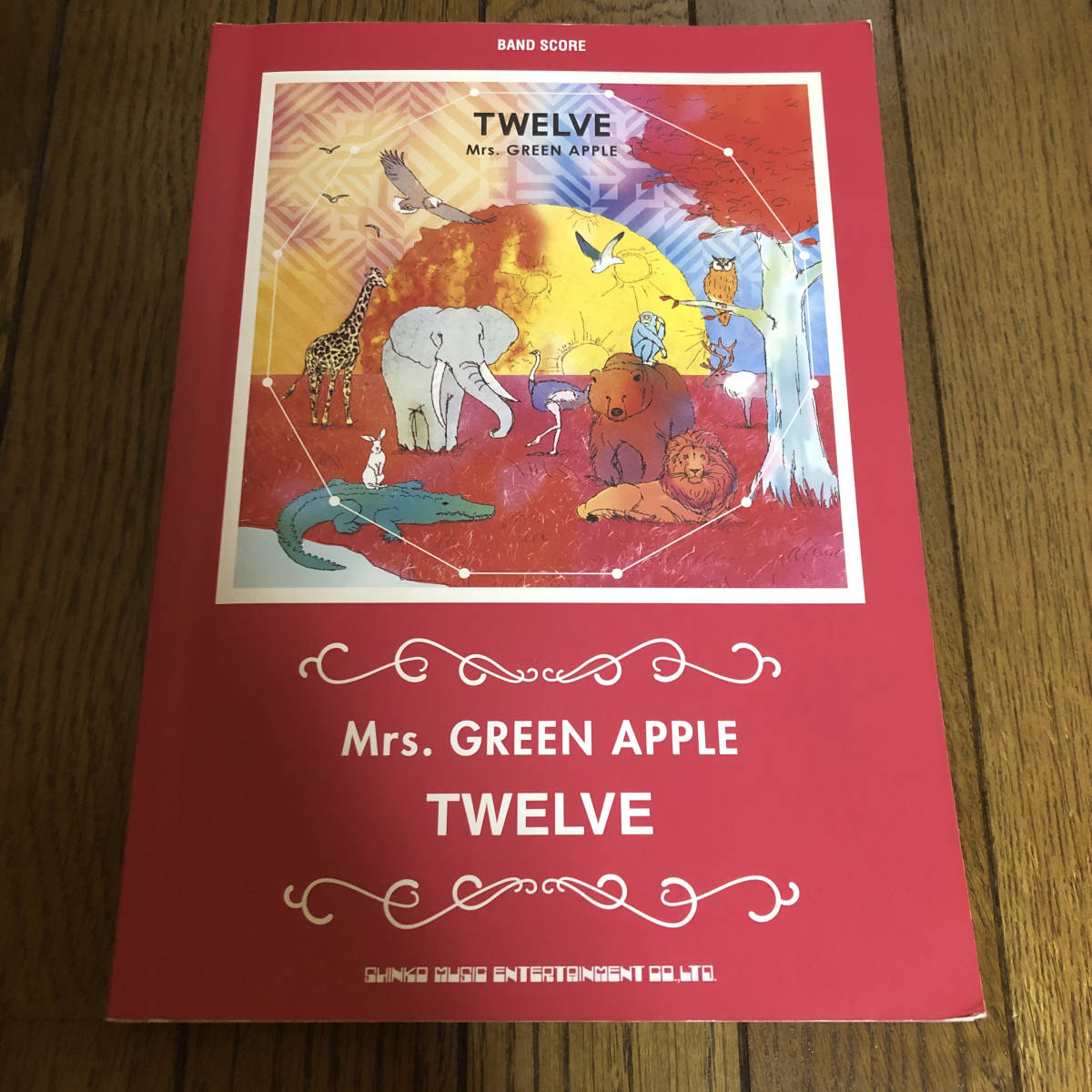 GREEN APPLE バンドスコア Mrs. TWELVE 楽譜 Mrs 廃盤Mrs. バンド