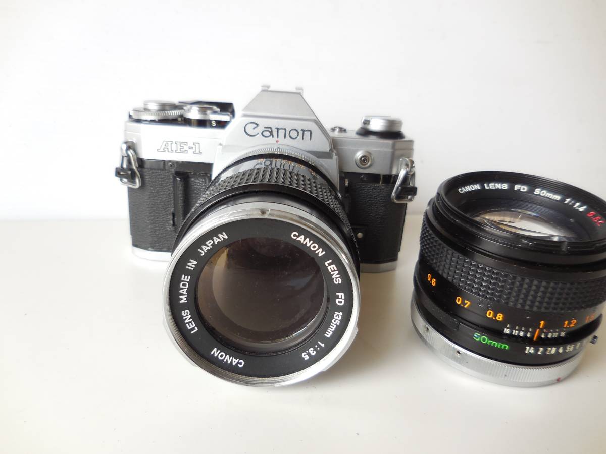 キヤノン CANON AE-1 レンズ2本付き 【公式通販】