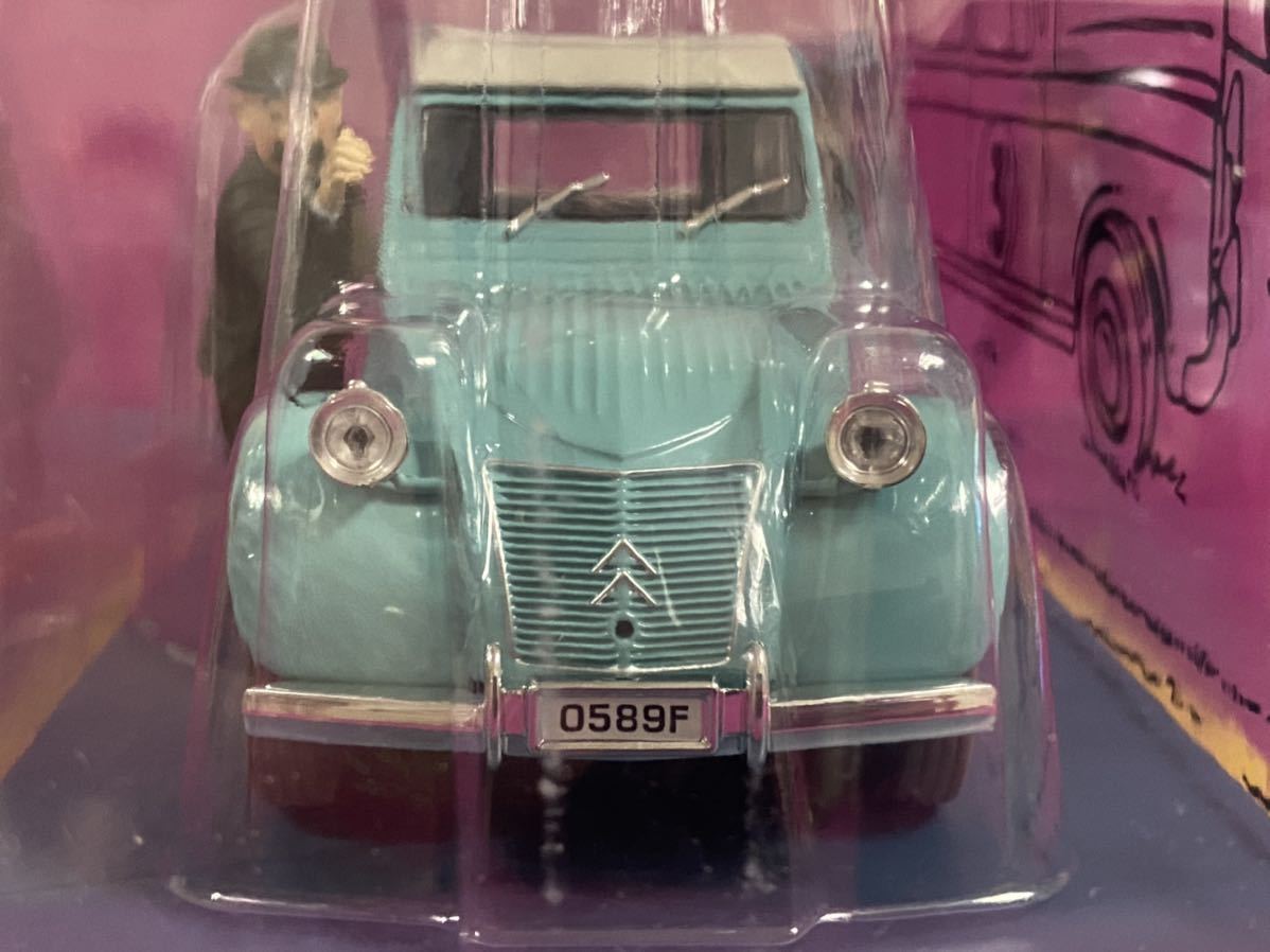 タンタンTintinの車 シトロエン CITROEN 2CV RALLYE 1/24】新品(乗用車 