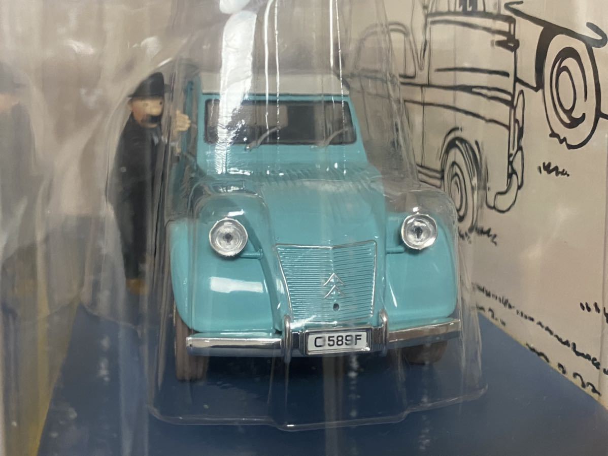 タンタンTintinの車 シトロエン CITROEN 2CV RALLYE 1/24】新品(乗用車 