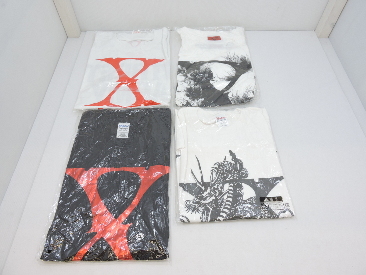 hide正規tシャツ　新品 X hide JAPAN Tシャツ黒ブラックLサイズモノトーンビックプリント