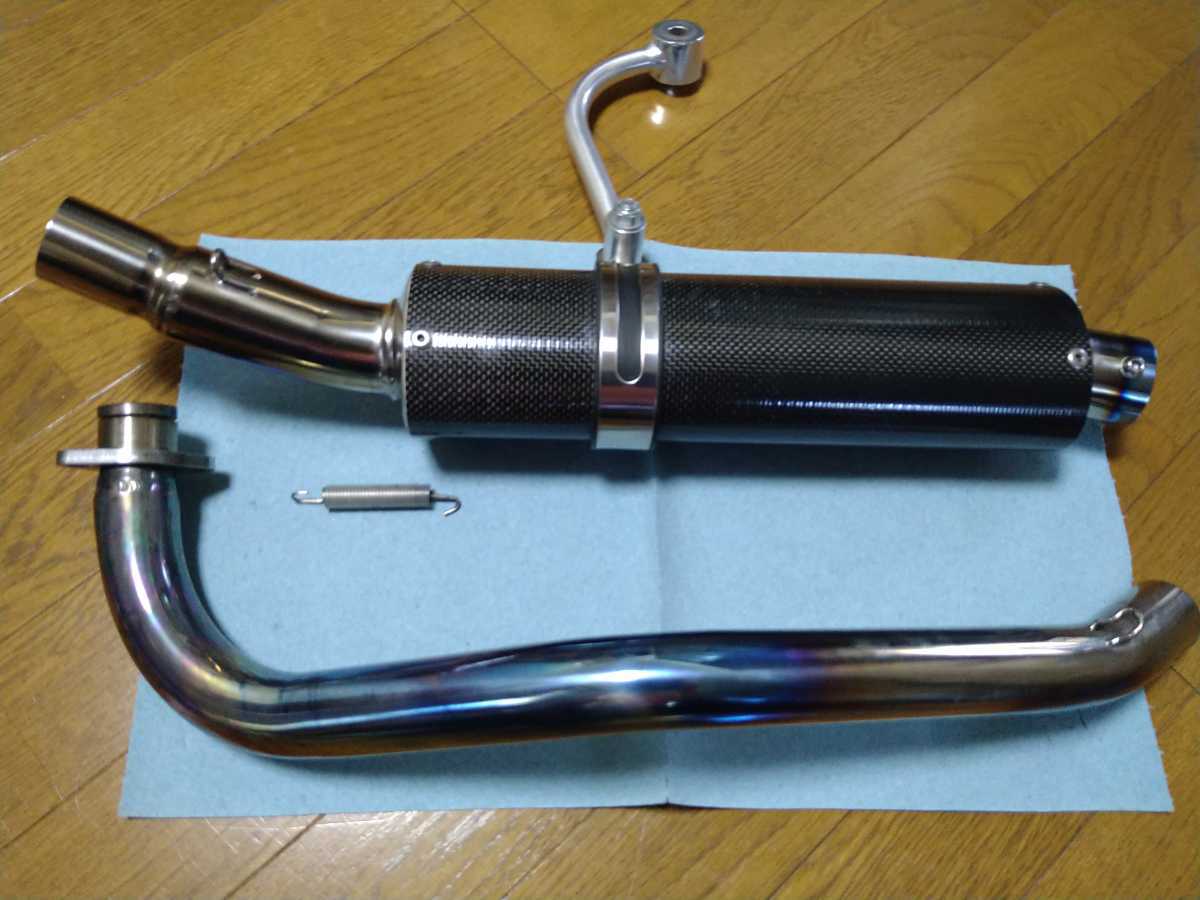 モンキーゴリラ オーバーチタンカーボンマフラーOVER 社外マフラー