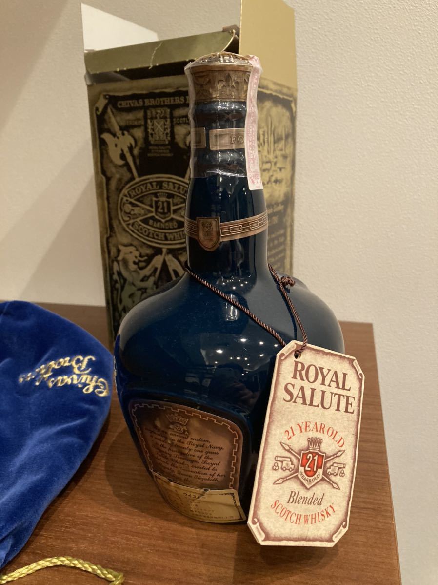 古酒 ROYAL SALUTE ロイヤルサルート 21年 ウイスキー 未開栓 ⑥