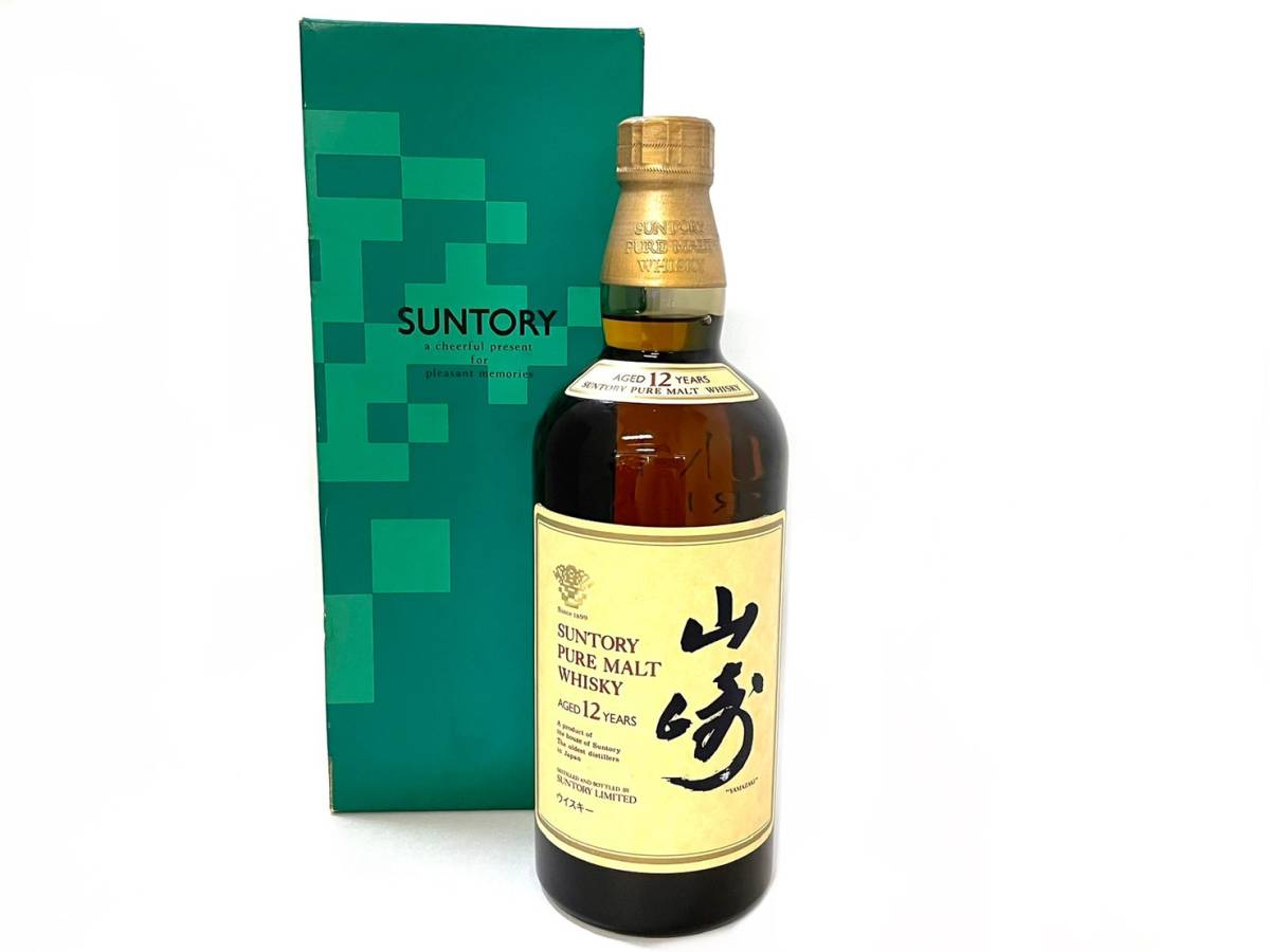 得価，安い 【未開栓】SUNTORY/サントリー 山崎 12年 ピュアモルト 
