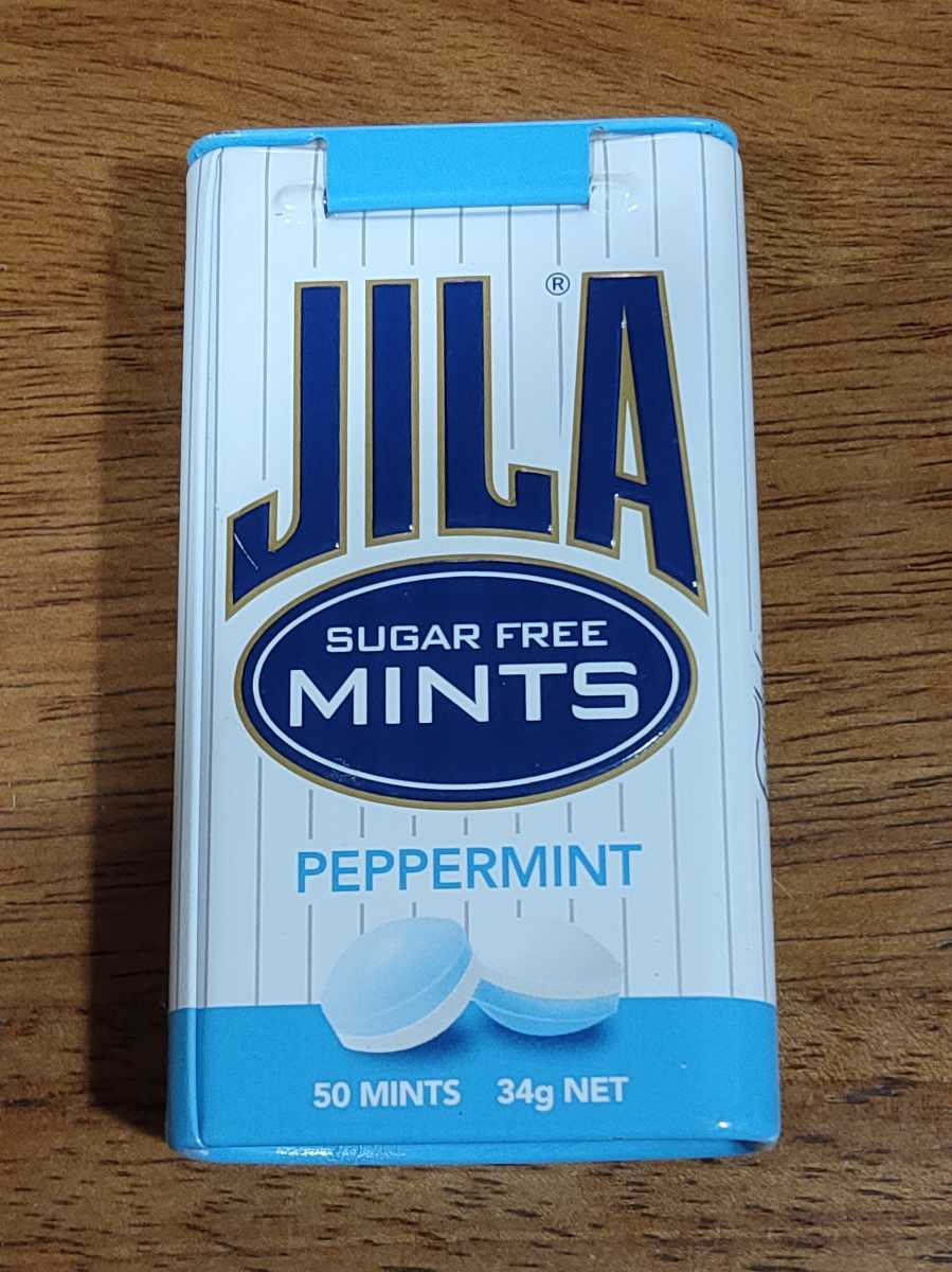 【JILA】SUGAR FREE MINTS PEPPERMINTの空き缶_2