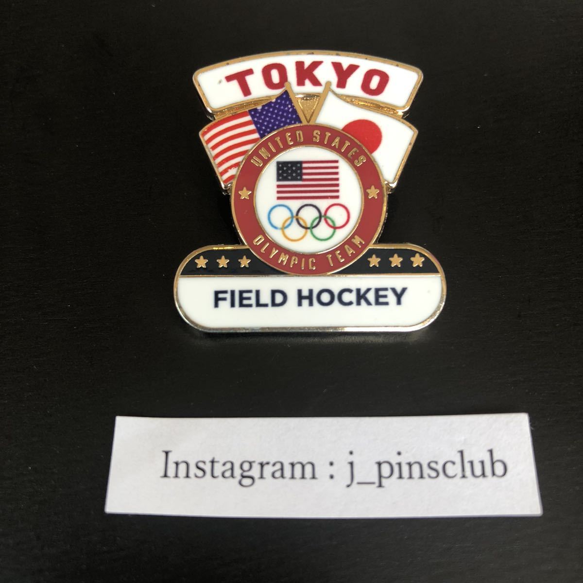 TOKYO2020□USA□NOC□Hockey team pin□非売品□ピンバッジ□東京