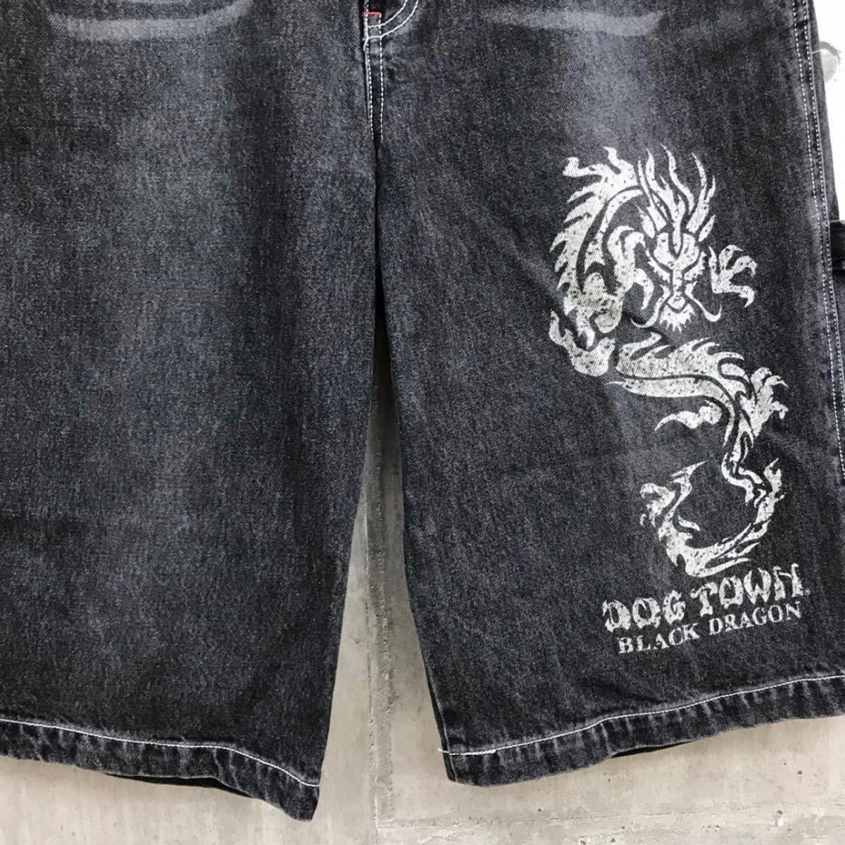 DOG TOWN ドッグタウン ハーフパンツ ブラック 未使用品 DOGTOWN 