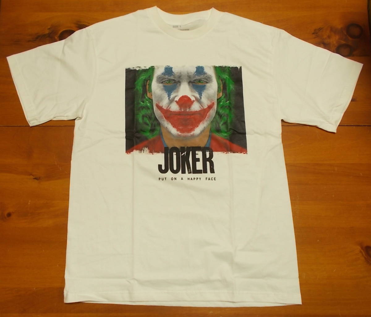 新品 映画【JOKER】 ジョーカー ホアキン・フェニックス プリントT 