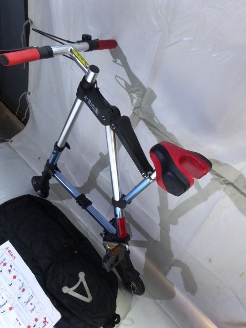 折り畳み自転車 携帯自転車 A-RideX ソフトケース付き A-RideX