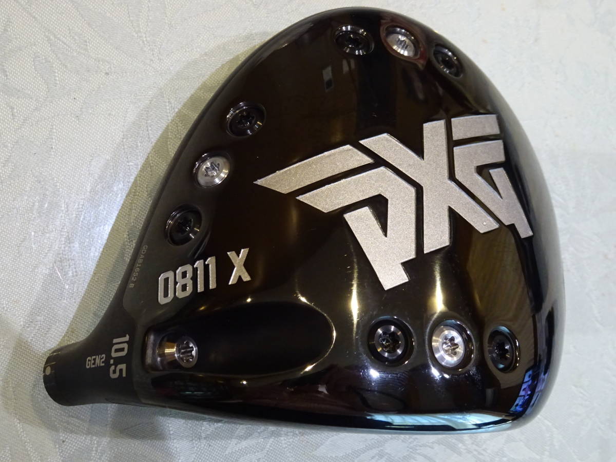◇PXG 0811X GEN2 10.5度 ドライバー ヘッド・シャフト2本付き PXG X 