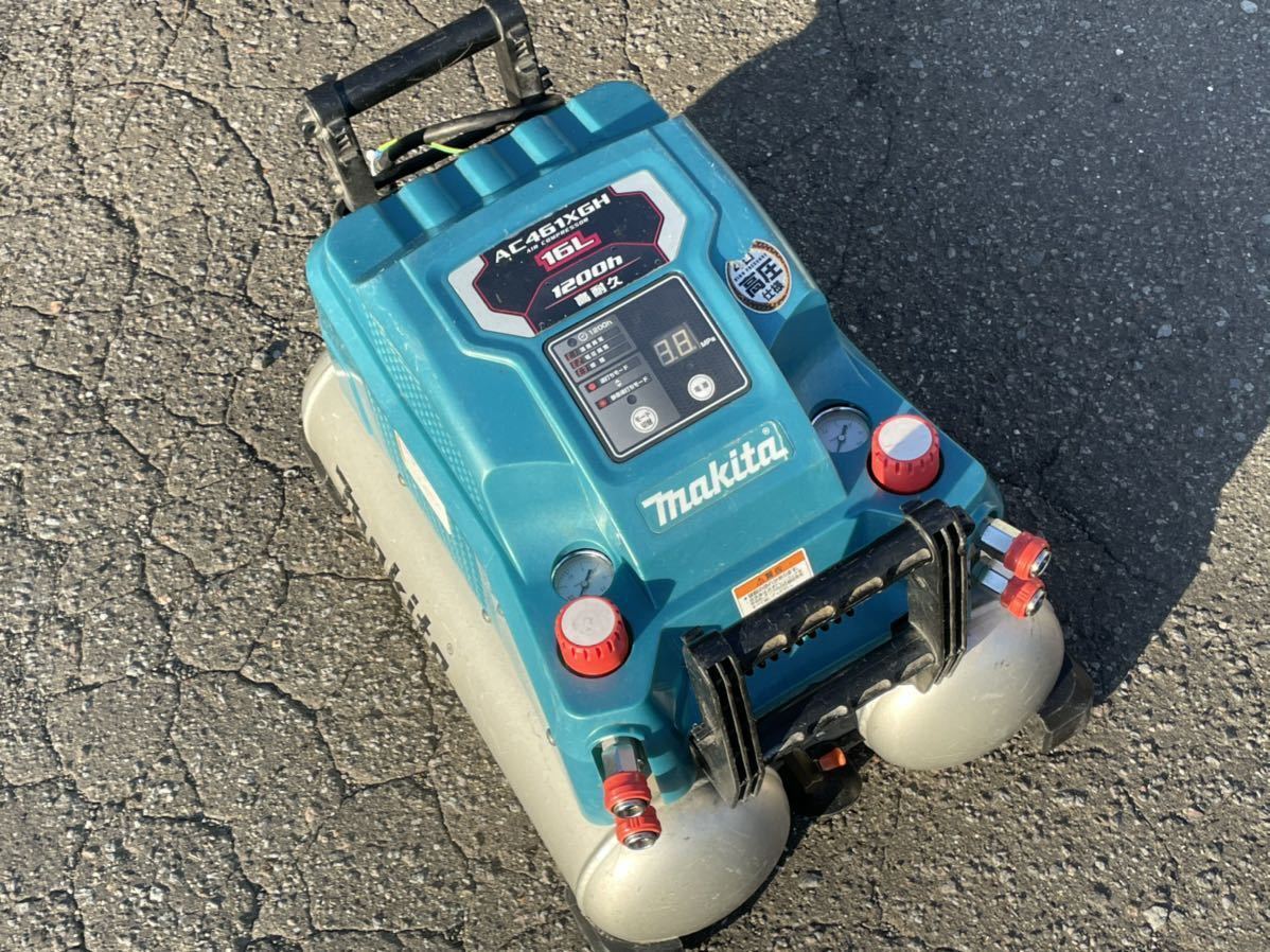 マキタ AC461XGH 高圧専用 コンプレッサー 16リットル 高圧4つ口