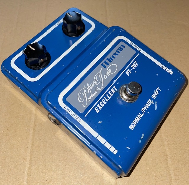 SALE，HOT】 MAXON PHASE TONE PT-707 フェイザー made in japan 1970