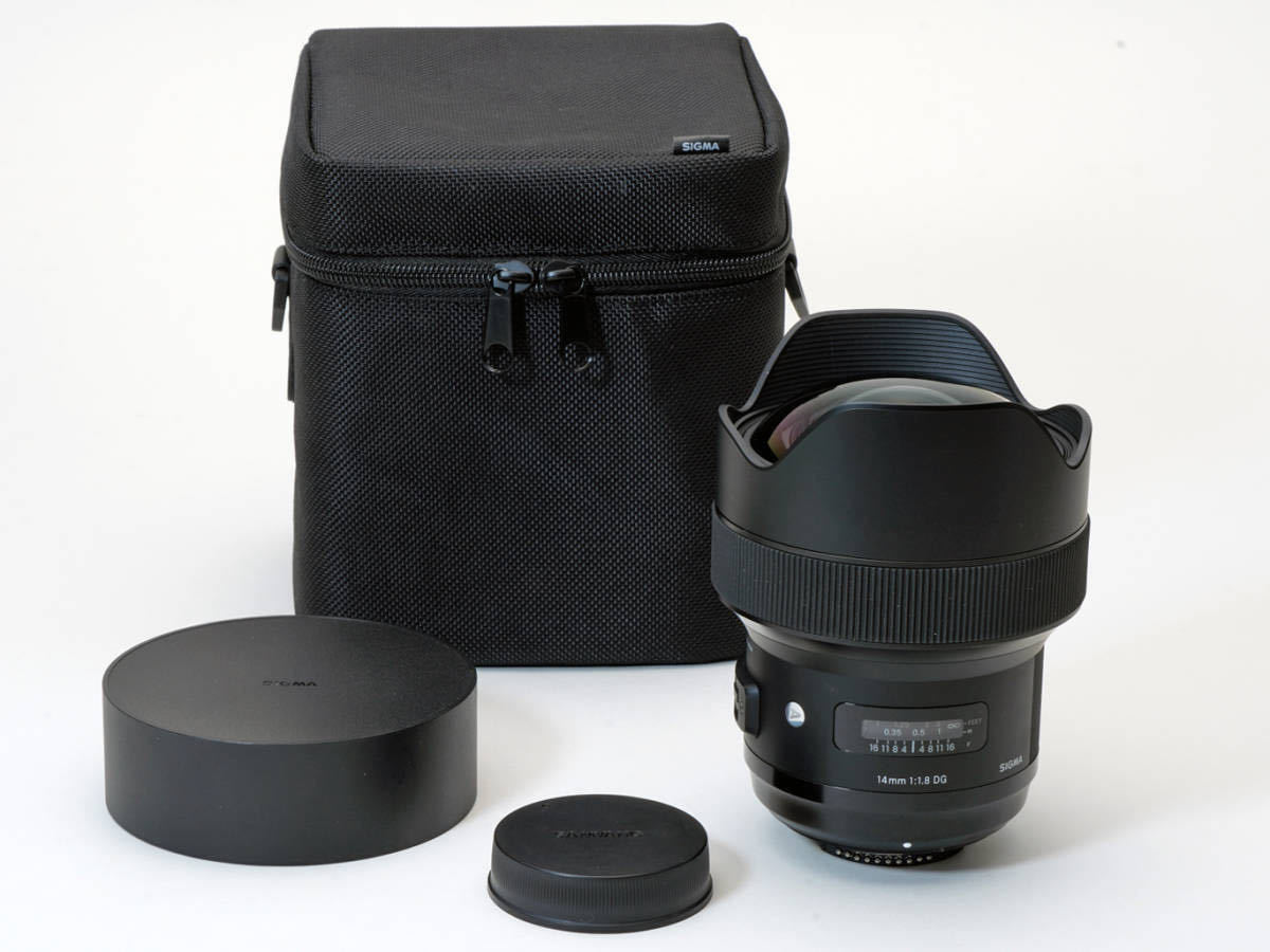 シグマ14㎜F1.8 DG HSM | Art ニコンマウント
