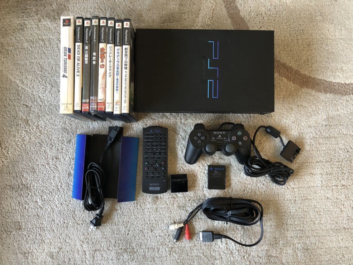 PlayStation2 すぐ遊べる本体とゲーム8本セット