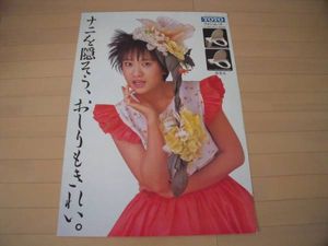 激レア！ 戸川純 TOTOウォシュレット ポスター 非売品(ミュージシャン