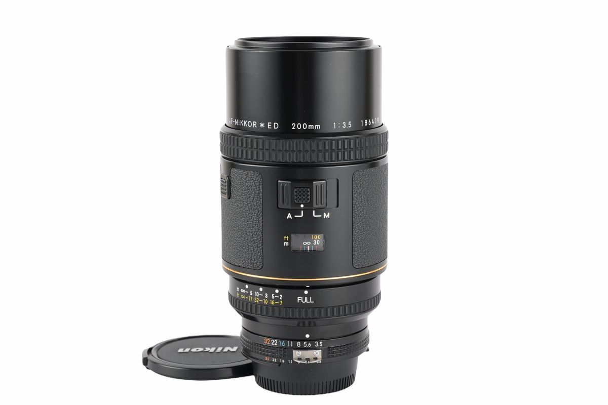 200mm Nikon AF IF-ED f⁄4D NIKKOR Micro-Nikkor Lens f⁄4 ED