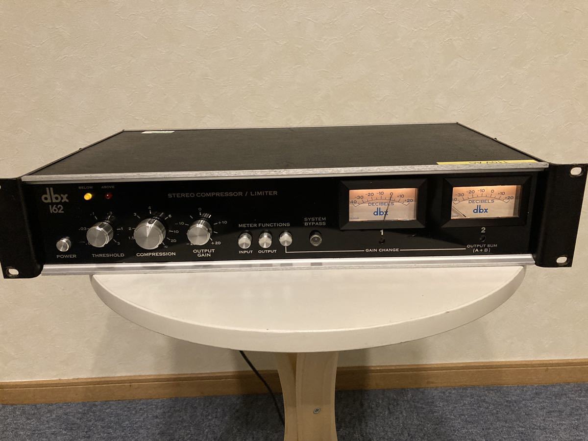 dbx 162 ステレオコンプレッサー