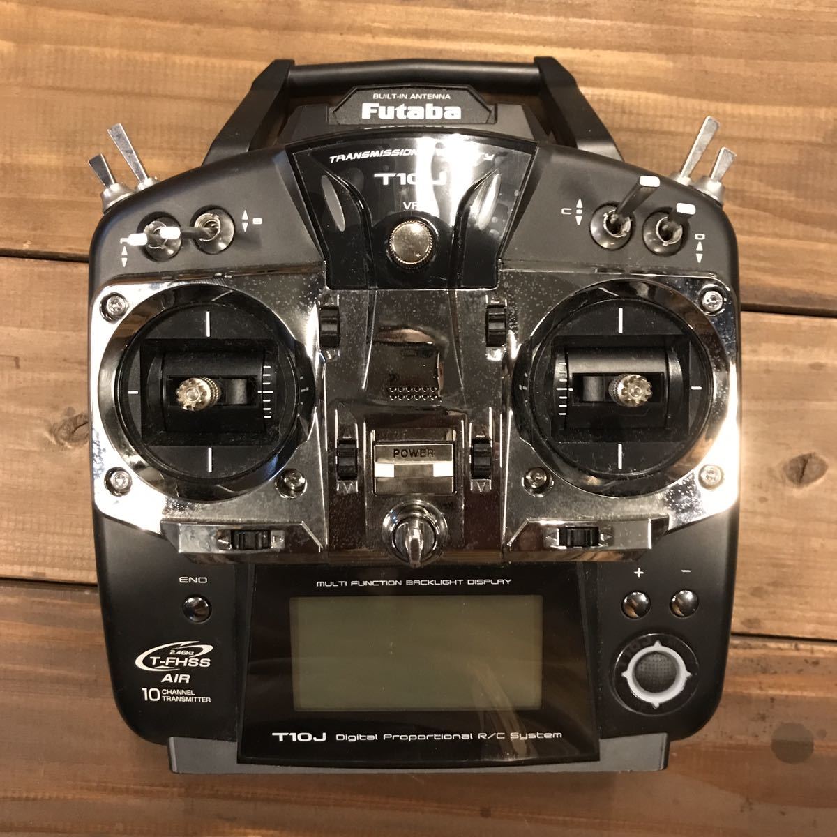 Futaba フタバ 送信機 T10J プロポ 取説・技適 / おまけで RealFlight