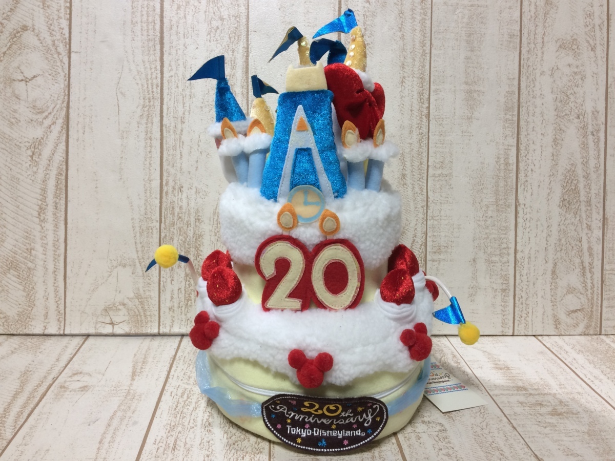 ディズニー TDR ディズニーランド20周年記念 ケーキ型シンデレラ城 