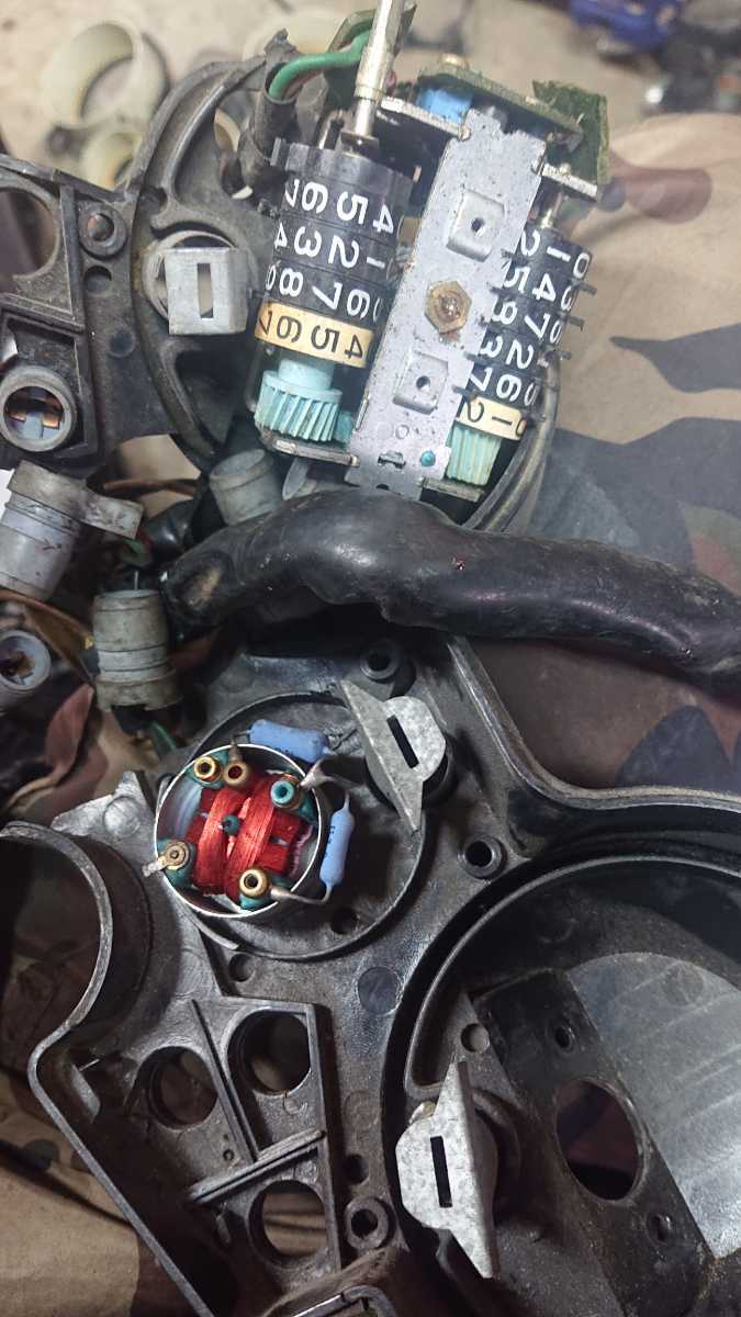 メーターカバー ホンダ 当時物 部品取り CBX400F ジャンクメーター