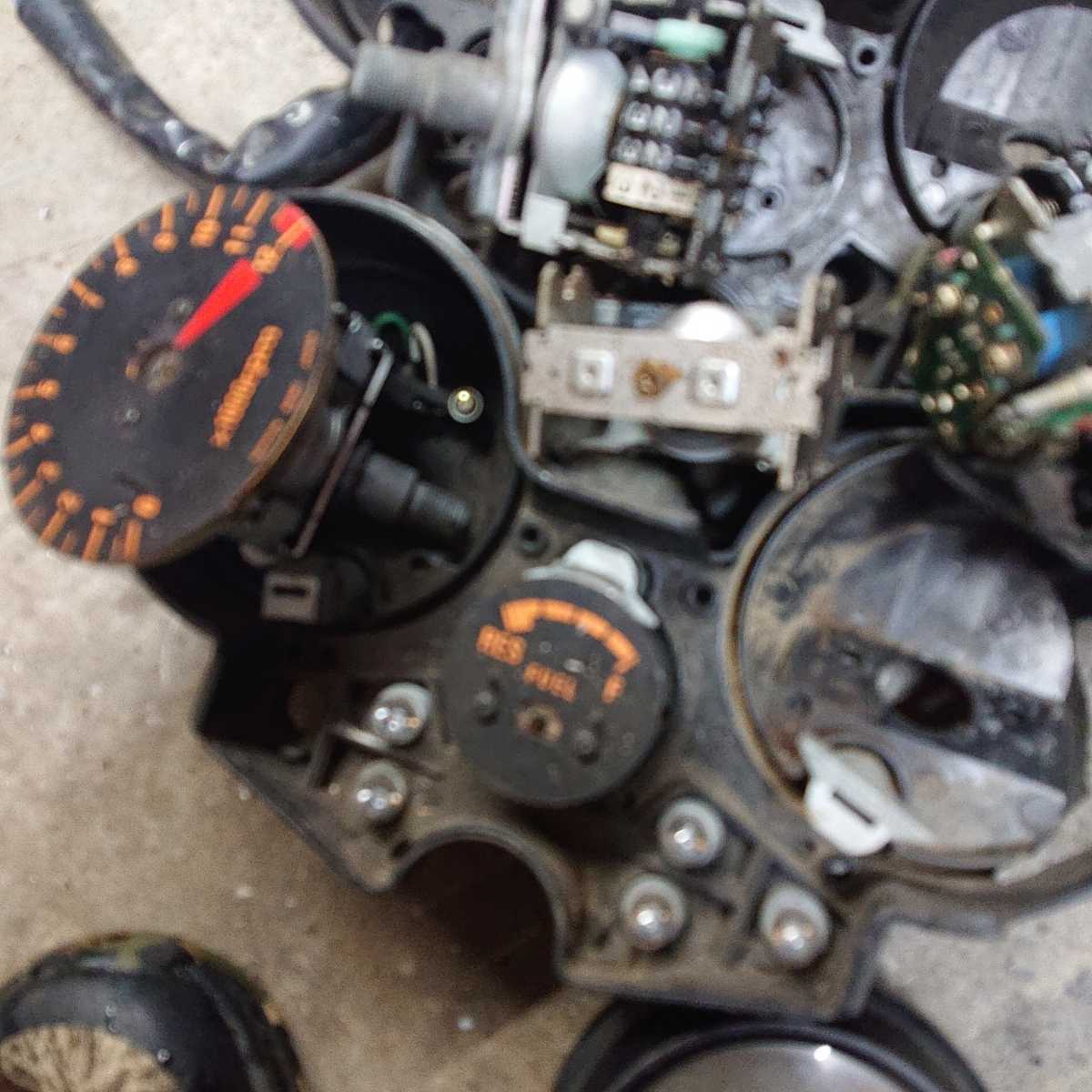 メーターカバー ホンダ 当時物 部品取り CBX400F ジャンクメーター