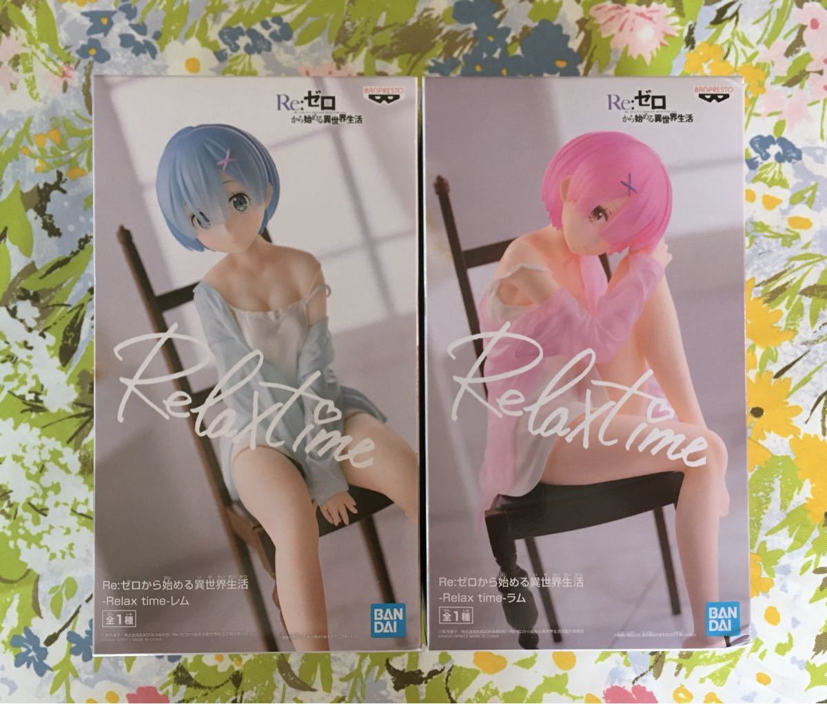 Re:ゼロから始める異世界生活 -Relax time- レム＆ラム フィギュア 2 