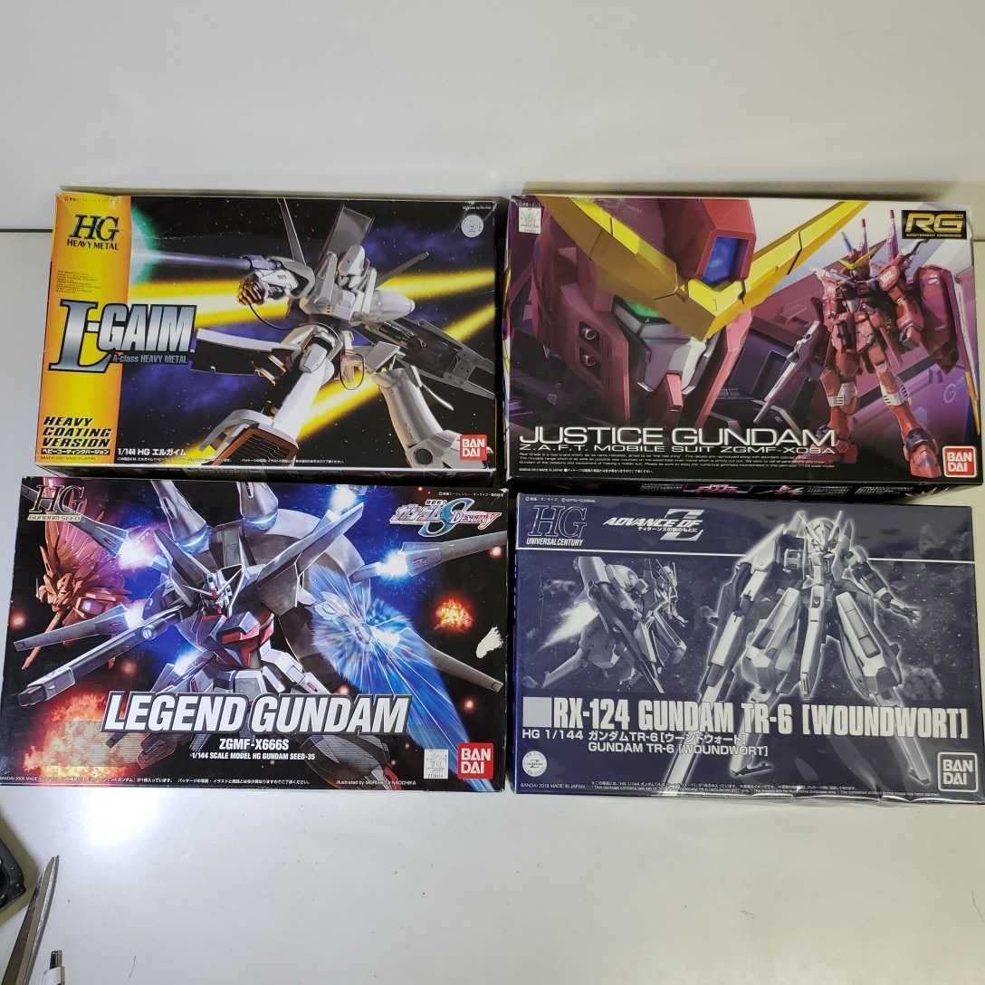 未組立 ガンプラ TR-6ウーンドウォート レジェンドガンダム RGジャスティスガンダム HGエルガイム