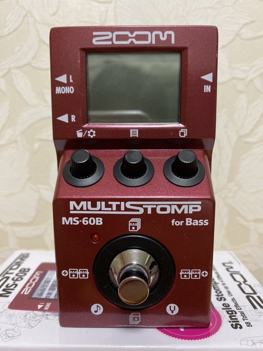 ZOOM MS-60B マルチエフェクター イシバシ限定モデル 発売間近