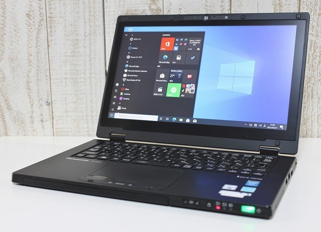 1円スタート Panasonic レッツノート CF-AX3 Windows10 Core i7 1.8GHz メモリ4GB SSD128GB カスタマイズ可 カメラ タッチ タブレット