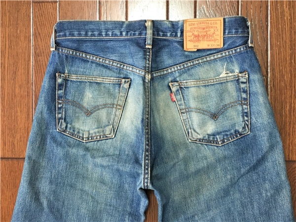 リーバイス LEVI'S 502－XX ビンテージ レプリカ ひげ落ち