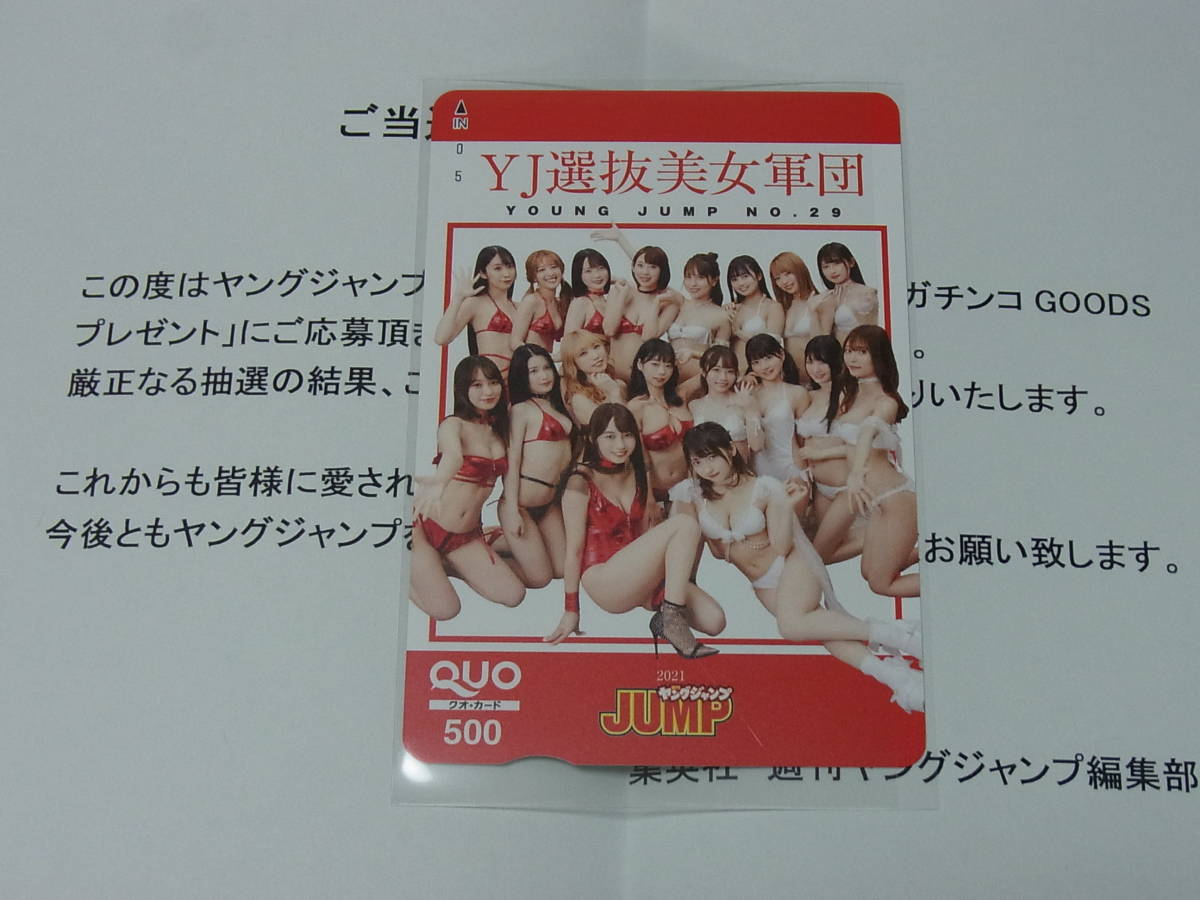 抽プレ当選品●ヤングジャンプ ゼロイチ クオカード●池田ショコラ岸みゆ黒木ひかり霜月めあ小鳥遊るい十味真島なおみ水湊みお森嶋あんり