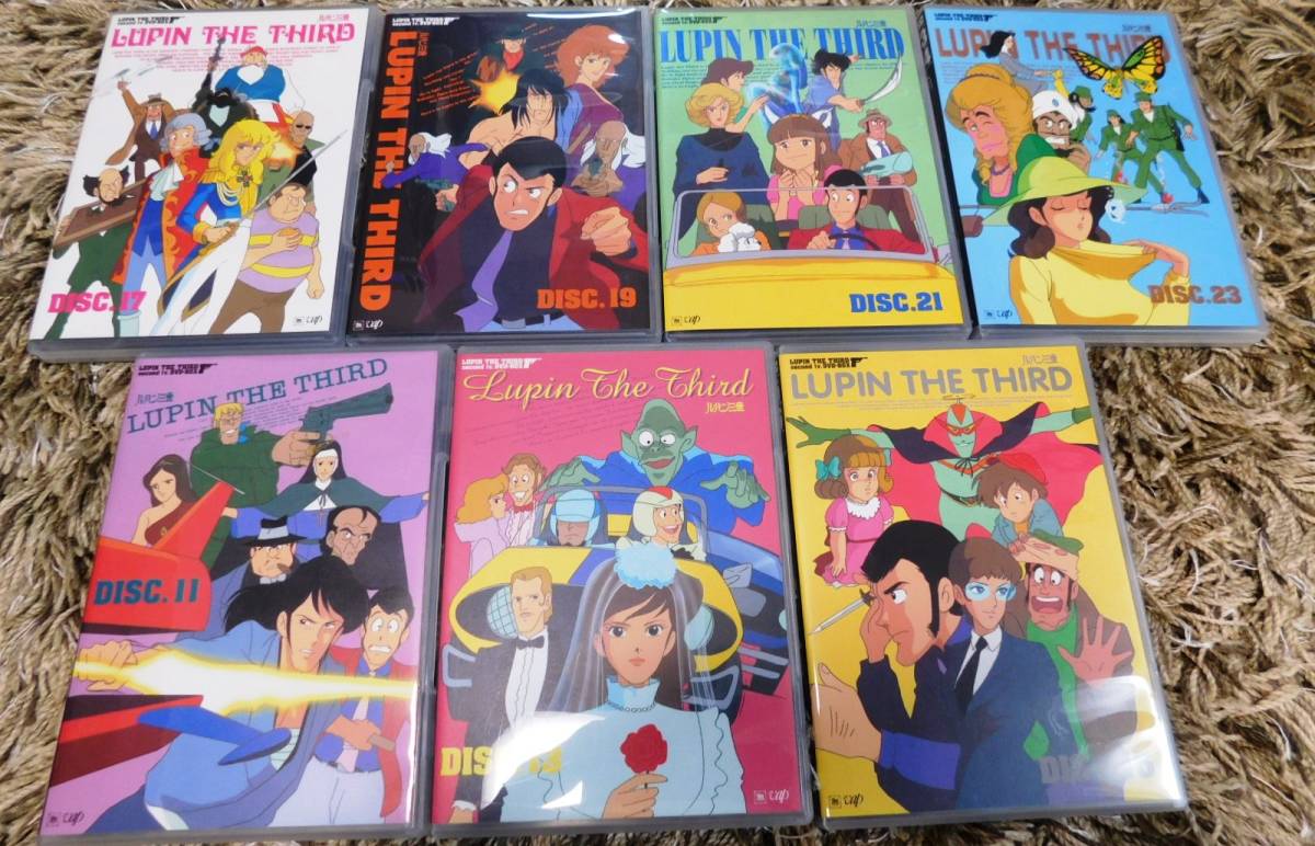 □ ルパン三世 LUPIN THE THIRD second tv. DVD-BOX 不揃い BOXなし