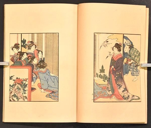 正規品，100%新品 四季乃花 2冊揃 喜多川歌麿 浮世絵美人画譜 木版 大正5年 和本 古文書(和書)｜売買されたオークション情報、yahooの商品情報をアーカイブ公開 - オークファン 和書