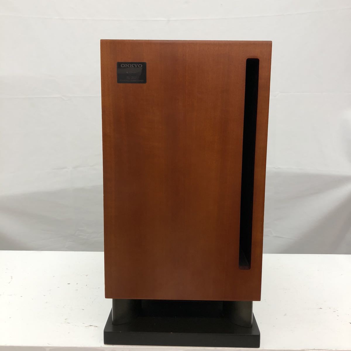 【動作確認済み】ONKYO アンプ内蔵サブウーファー SL-207