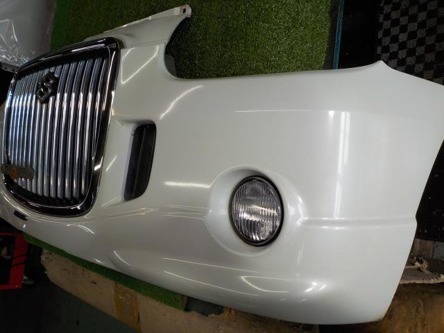 アルトC HA12S フロントバンパーAssy Z7T/パールホワイト 【公式通販】