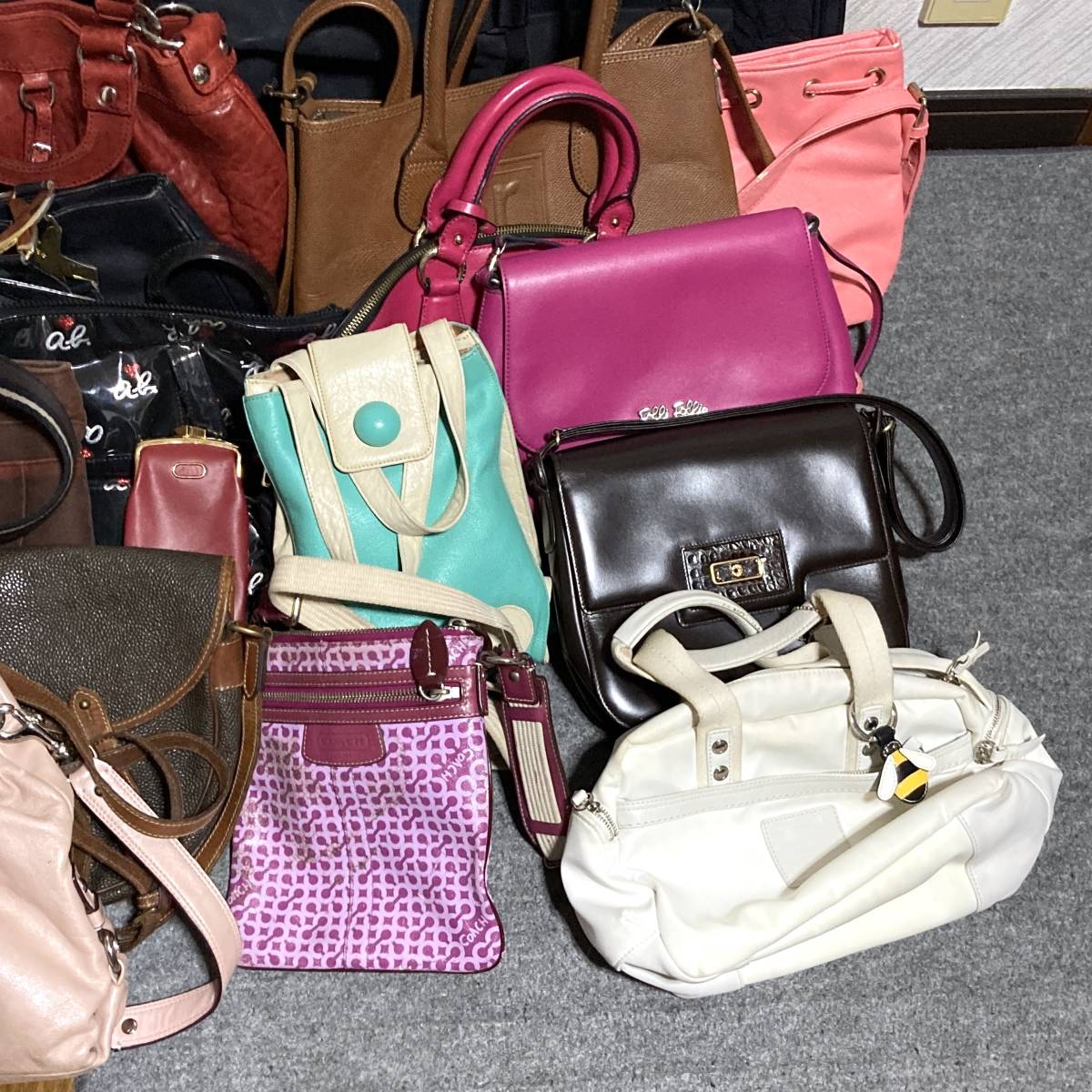 ブランド バッグ 28点 グッチ エルメス フォリフォリ レノマ 