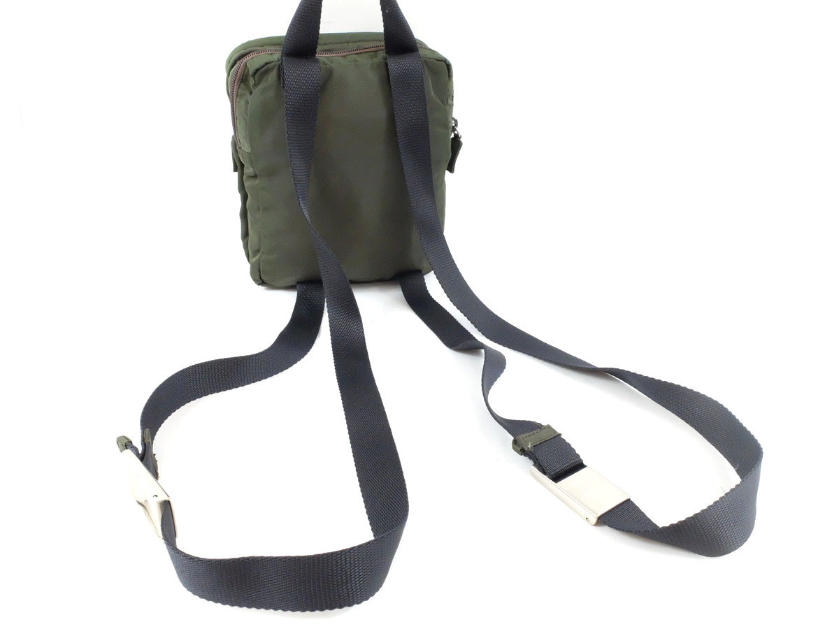 期間限定 【PRADAプラダ】三角ロゴ ミニリュックサック デイバッグ