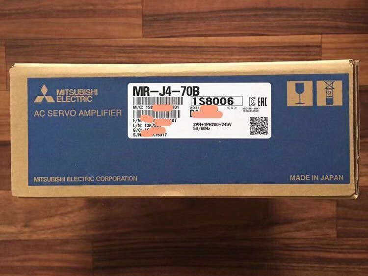 2021年6月製 MR-J4-70B 新品未開封、三菱電機製ユニット、三菱 2021年6月製 MR-J4-70B 新品未開封、三菱電機製ユニット、三菱