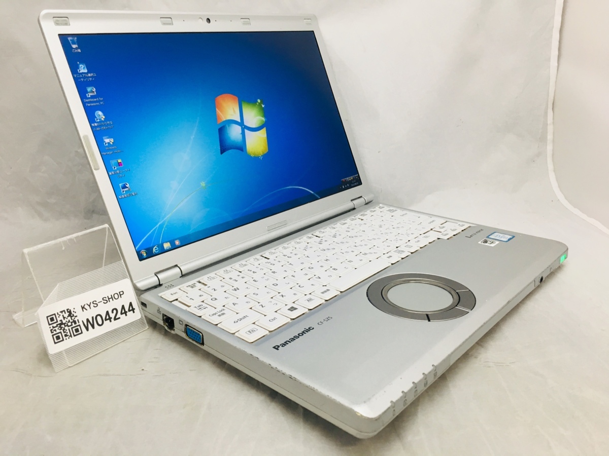 ○1円/Panasonic CF-SZ5/Core i5 6300U 2.40GHz/128GB/4GB/12.1インチ 