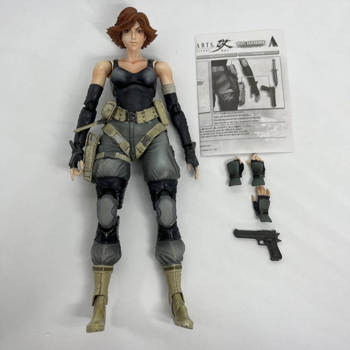 送料無料・匿名配送】 プレイアーツ改 メタルギアソリッド メリル