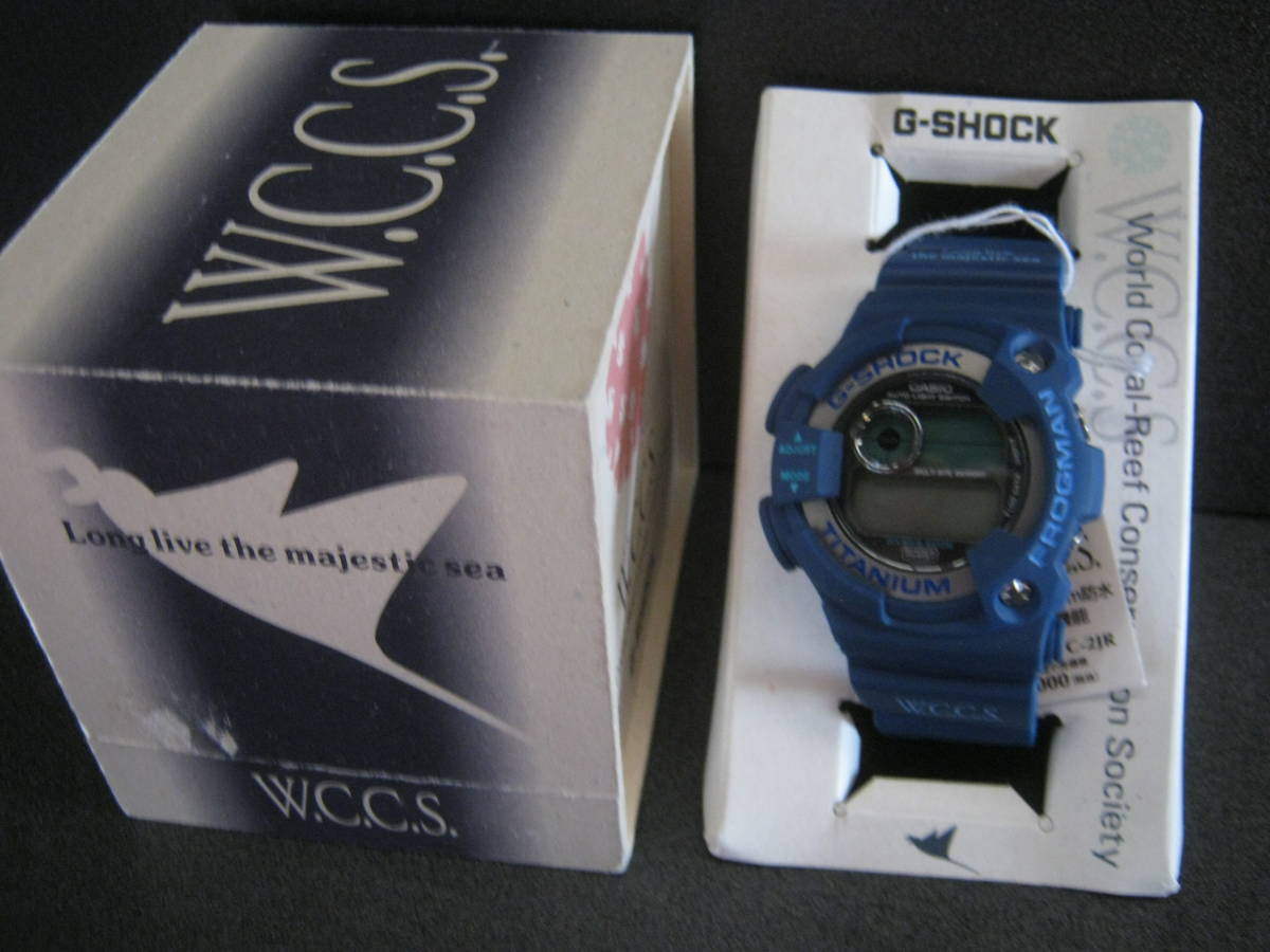 美品　未使用　CASIO　G-SHOCK　WCCS　フロッグマン　DW-9900WC-2JR　送料無料