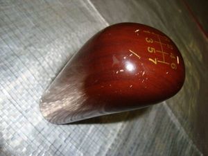 スーパーグレートFUSO純正ウッドシフトノブファイターキャンター